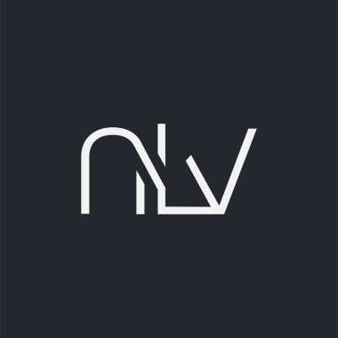 Kartvizit Şablonu için logo ortak nlv, Vektör