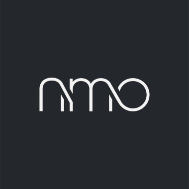 Kartvizit Şablonu için logo ortak nmo, Vektör