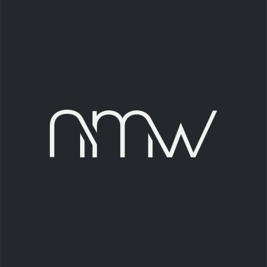 Kartvizit Şablonu için logo ortak nmw, Vektör