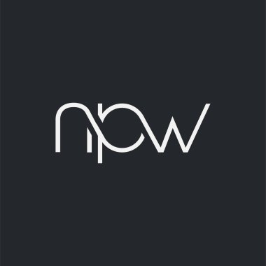 Kartvizit Şablonu için logo ortak npw, Vektör