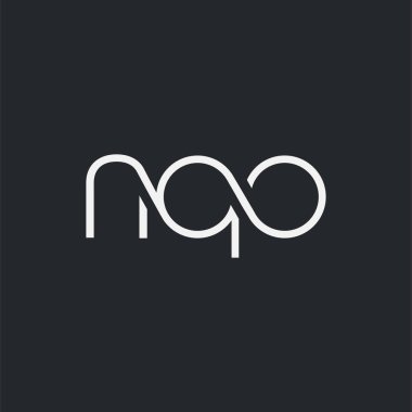 Kartvizit Şablonu için logo ortak nqo, Vektör