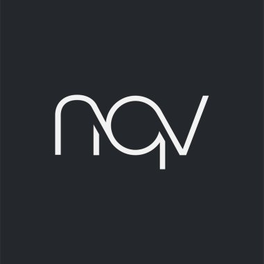 Kartvizit Şablonu için logo ortak nqv, Vektör