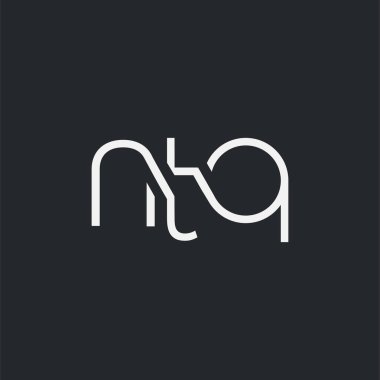 Kartvizit Şablonu için logo ortak ntq, Vektör