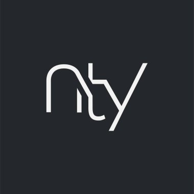 Kartvizit Şablonu için logo ortak nty, Vektör