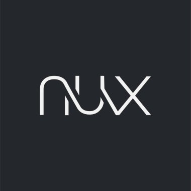 Kartvizit Şablonu için logo ortak nux, Vektör