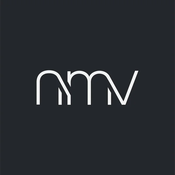 Logo Joint Nmv Pour Modèle Carte Visite Vecteur — Image vectorielle