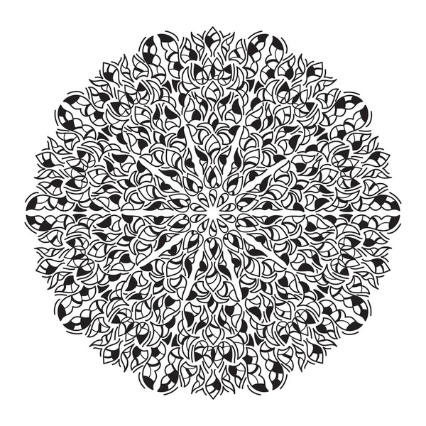 soyut mandala deseni, vektör illüstrasyonu