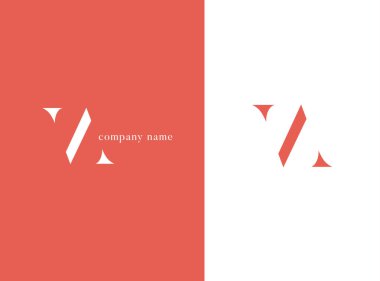 Logo ortak va için kartvizit şablonu, vektör