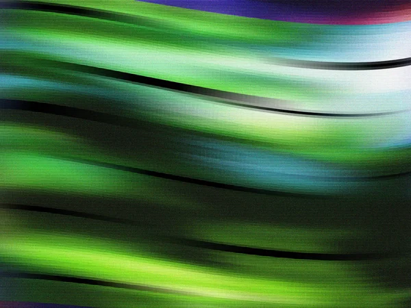 Rumore Verde Glitch Video Errore Texture Danni — Foto Stock