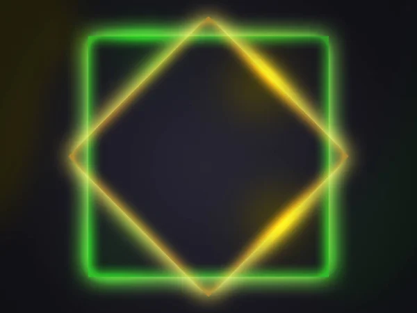 Green Neon Lights Background — Stock Photo, Image