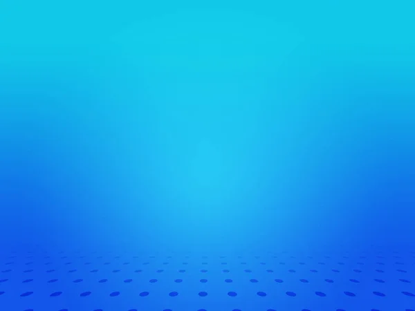 Голубой Фон Пустой Комнаты — стоковое фото