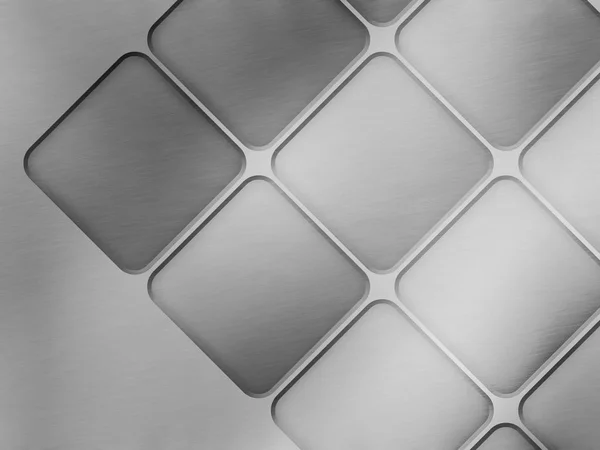Silver Stainless steel Metal Texture — Stock Photo, Image