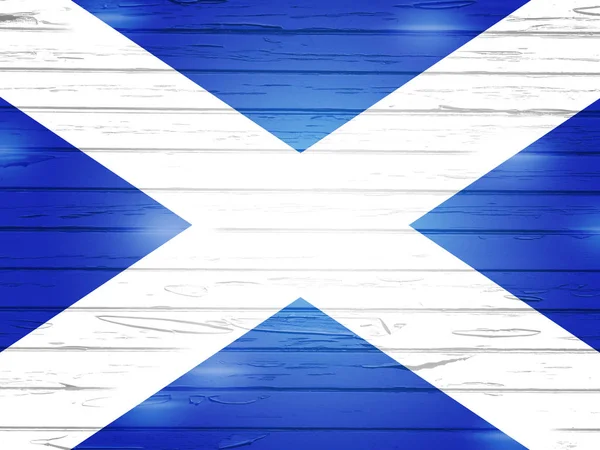 Skót Zászló Felett Egyszerű Stock Kép — Stock Fotó