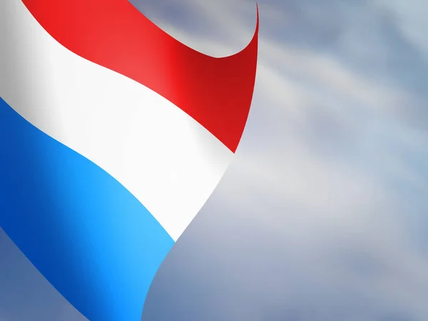 Netherlands Flag Simple Stock Image — Stock Photo, Image