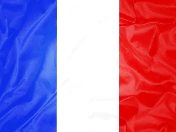 Σημαία Της Γαλλίας Πάνω Από Απλή Εικόνα Αποθέματος — Φωτογραφία Αρχείου