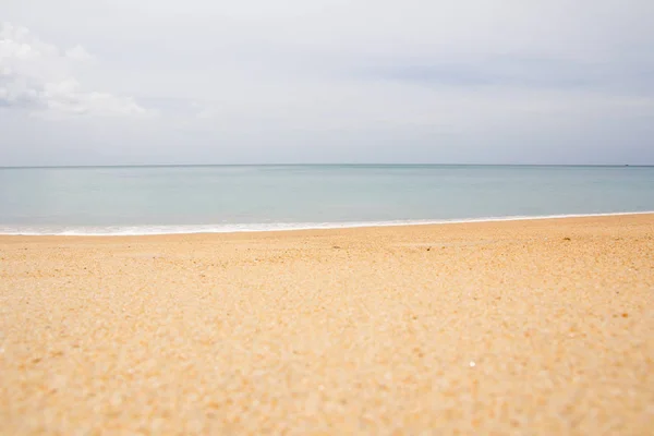 Onda Praia Areia — Fotografia de Stock