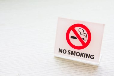 Bir tablo yok Sigara İçilmez işareti 