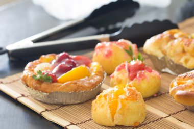 Choux krem fırın ile kapatmak