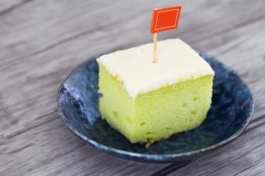 Tatlı pasta pasta plaka üzerinde