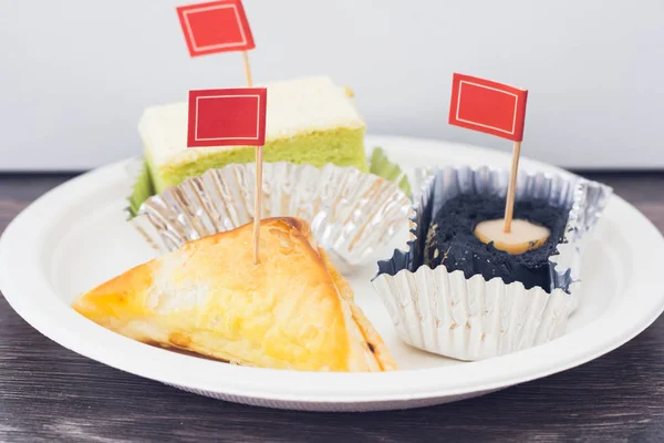 Bolo Massa Doce Com Sopro — Fotografia de Stock