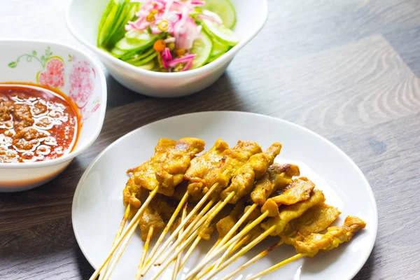 Schweinebraten Mit Kräutern Thailändisches Essen — Stockfoto