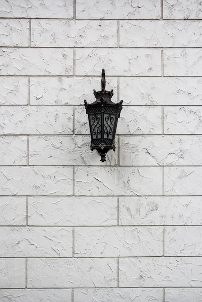 Vintage Lamp Wall — Stock Photo, Image
