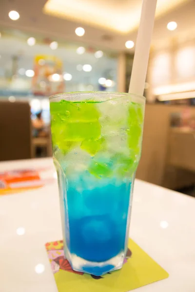 Bevarage Blue Hawaii Soda — Stockfoto