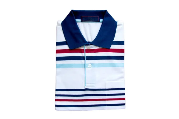 Camisa Polo no fundo branco — Fotografia de Stock