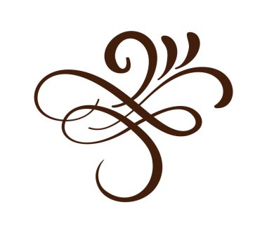 Elle çizilmiş sınır güzelleşmek ayırıcı hat tasarımcı öğeleri. Vektör düğün çizim Isolated beyaz arka plan