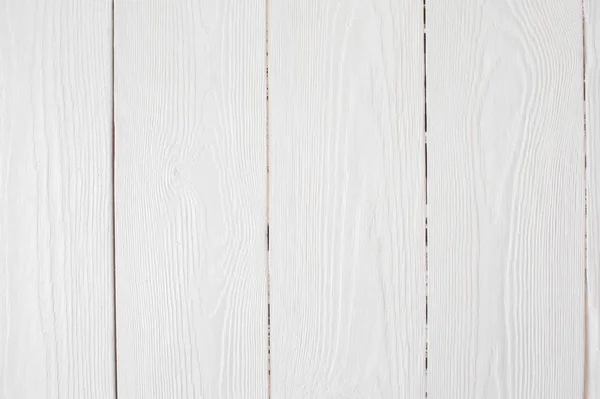 Blanco viejo patrón de fila de madera pared del hogar para la textura y el espacio de copia de fondo — Foto de Stock