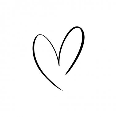 Vektör kalp işareti. Beyaz arka planda simge. İllüstrasyon romantik sembolü bağlı, aşk, tutku ve düğün. Tişört, kart, poster için şablon. Sevgiliye gün tasarım düz eleman