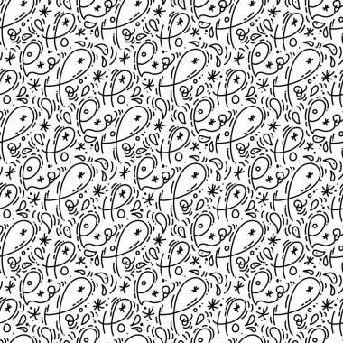 Metin ho ho ho. Kumaş tekstil, web duvarı, tebrik kartı için kış arka plan tasarımı ile dikişsiz kaligrafik noel vektör deseni