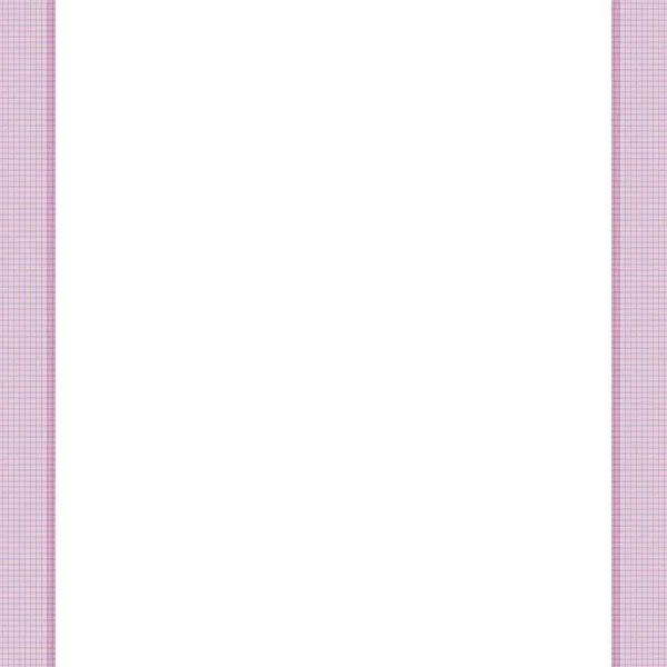 School Small Pink Cage Pale Violet Paper Background White Area — Stock Vector