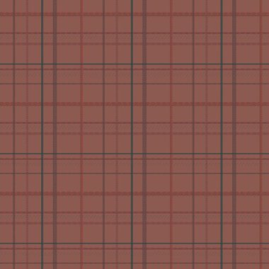 kafes ekose kumaş çizgi desen sorunsuz koyu kahverengi kırmızı yün vektör arka plan