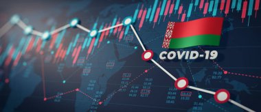 COVID-19 Coronavirüs Belarus Ekonomik Etki Görüntüsü.