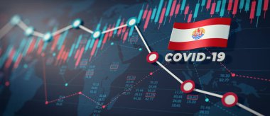 COVID-19 Coronavirüs Fransız Polinezyası Ekonomik Etki Görüntüsü.