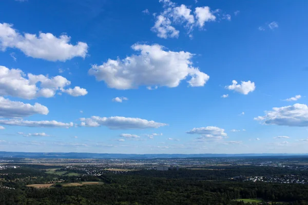 Úžasný Výhled Krajinu Krásné Lesy Alpské Hory Idylické Oblasti Jižní — Stock fotografie