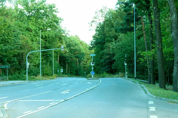 Widok Góry Miasto Stuttgart Niemcy Tower Jungle Niebo Wzgórza Góry — Zdjęcie stockowe