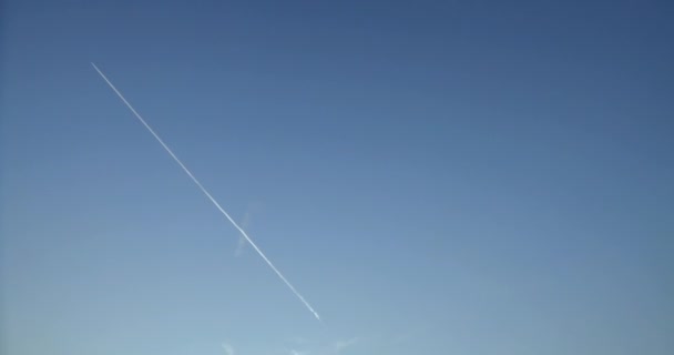 Avión Vuelo Pájaro Vista Europa Cielo Natural Fondo Pantalla Textura — Vídeos de Stock