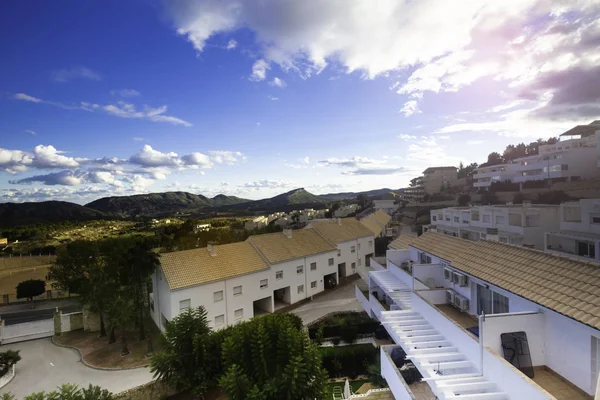 Typowy Dom Mieszkania Alicante Hiszpania Costa Vlanca — Zdjęcie stockowe