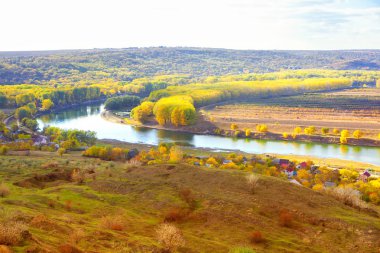 güneşli vadi peyzaj