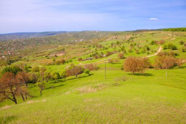 bahar sezonu Köyü manzara güzel manzara