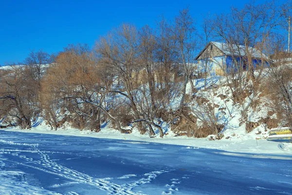 Rural Scenery Winter — Stock Photo, Image