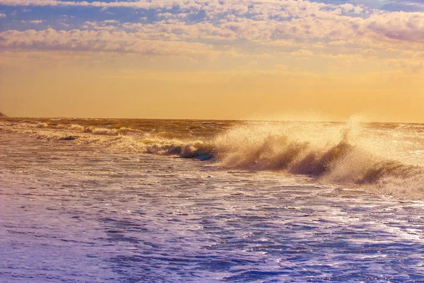 Sea Waves Sunlight — Stock Photo, Image