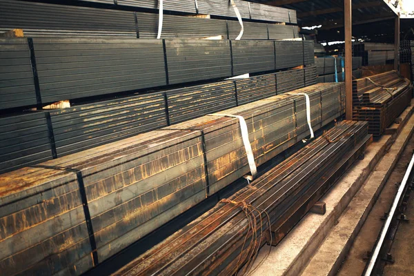 Industrial Warehouse Metallic Production — Stock Photo, Image