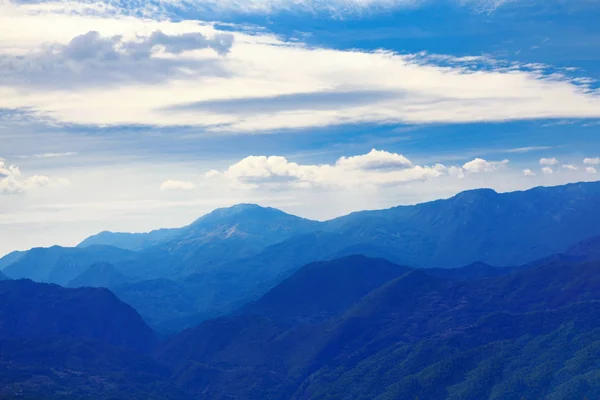 Blue Mountains Landschap Wolken — Stockfoto
