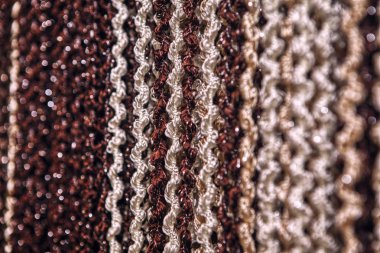 El yapımı makrome arka plan asılı 