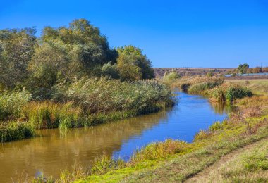 küçük nehir yaz doğa akan,