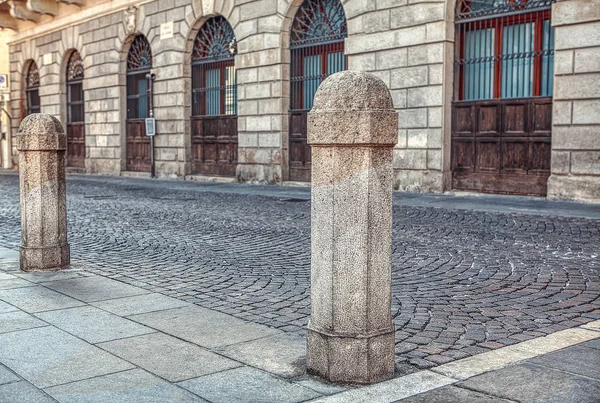 Bilfria Gatan Detaljer San Marino — Stockfoto