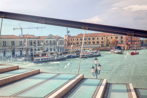Utsikt Venezia Fra Brua – stockfoto